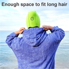 SwimCell Swimming Hat For Open Water Swimming and Watersports. Thermal 4mm Neoprene Swimming Cap for Adults. Adjustable and Reversible For Men and Women. One Size 55-59cm. Pink