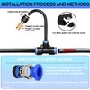 New Quick Connector Drip Irrigation Kits,Automatic Irrigation System with Replaceable