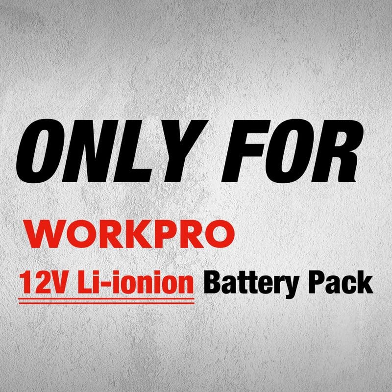 WORKPRO 12V Li-ion Battery Pack Charger - (Models: W123015AE, W123016AE,
