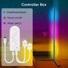 eco4life WiFi Smart Floor Standing LED Lamp, Color Changing, Dimmable,