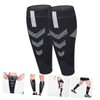 IWOWHERO 2Pcs Calf Compression Sleeves for Sports Elastic Calf Protectors
