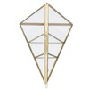Jewelry Storage Rack Pyramid Shape 3 Layers Decorative Display Stand