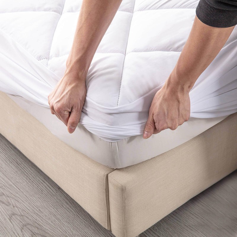 Kingnex Split California King Mattress Topper for Adjustable Bed 2