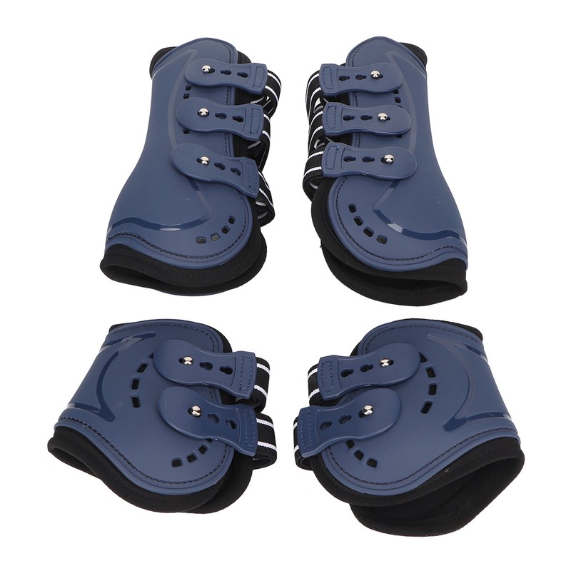 Horse Tendon Boots Adjustable Open Front Fetlock Boot Breathable Protective