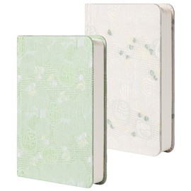 MGGAO Mini Pocket Journal, Small Notebook 256 Pages, A6 Journal 10×14.5 CM, Ideal Travel Notebooks for Writing, Fabric Cover Journal