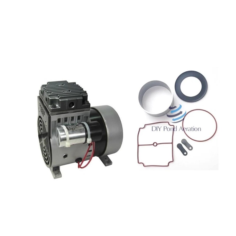 DIY Pond Aeration Matala Kasco 1/4hp Compressor Pump Rebuild Kit