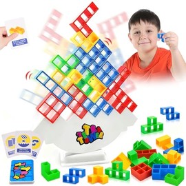 Tetris Juegos de Mesa Familiares, Juego de Mesa de Equilibrio para Niños