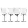 Oneida Mingle Wine Glasses, Set of 4, 4 Count, Clear