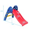 ReunionG Folding Slide for Kids, Climb and Slide 2-1 Design,