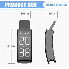 VEGOATY Pedometer Watch without Bluetooth, Waterproof Fitness Tracker Bracelet Calorie Counter for Men and Women, Tracker Fitness Watch with Pedometer Calorie Counter, Sleep Monitor