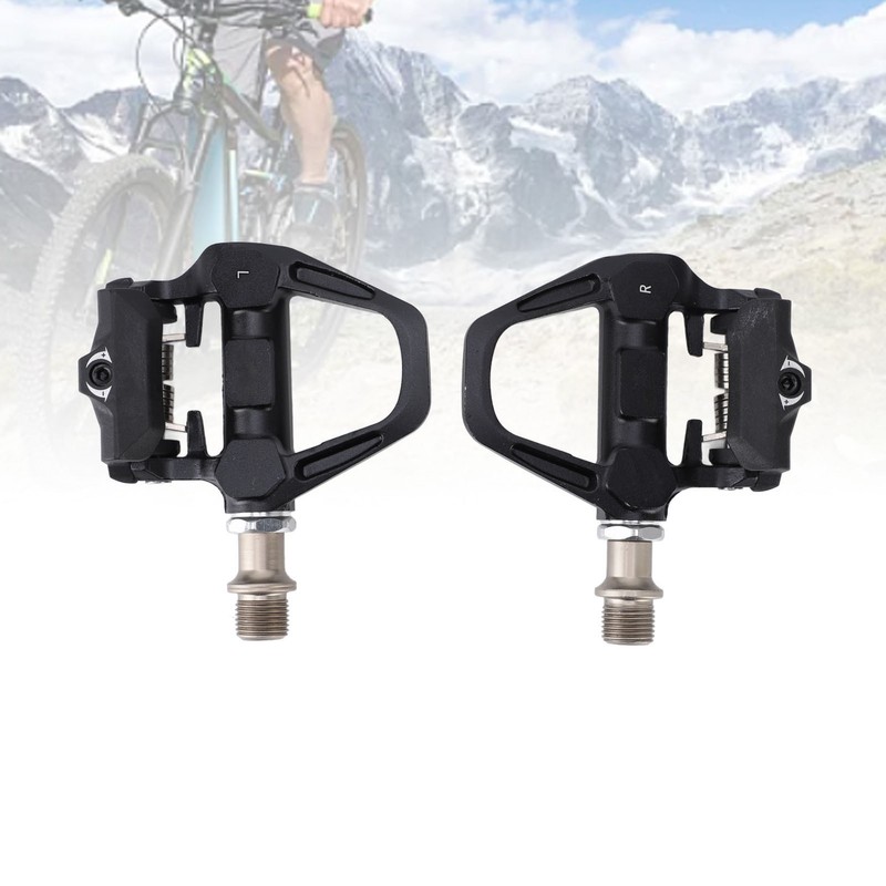Clipless Pedals 9/16 Inch Molybdenum Steel Axle Bearing Adjustable Tension