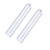 Ruler 30cm Folding Ruler Set of 4, Compact and Portable