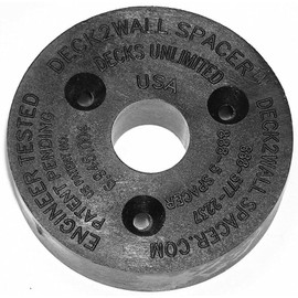 Deck2Wall D2W38-10PK Deck2Wall Spacer 2" X 1/2" Thick 10 Per Pack