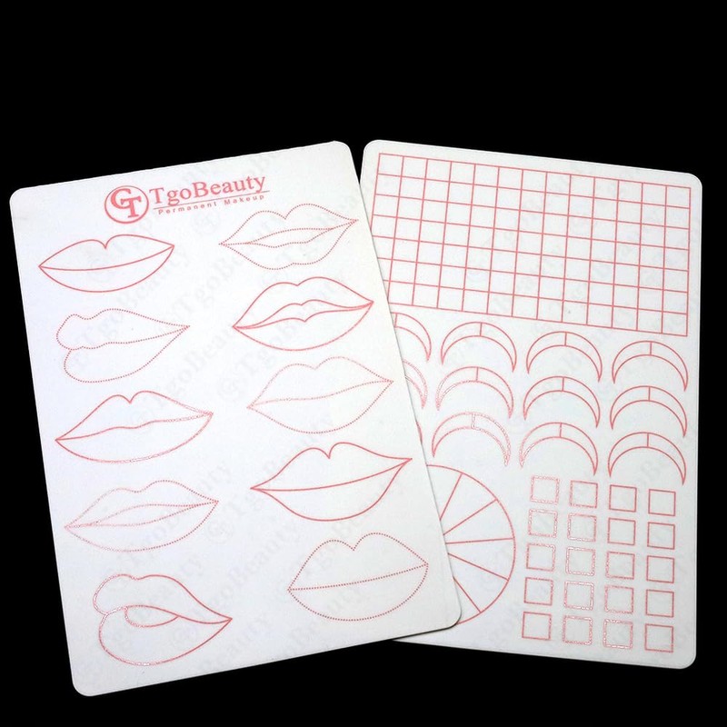 TgoBeauty Realistic Silicone Lip Training Pad with 10 Different Lip