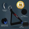 FITPACT Resistance Band Handles Pair, Heavy Duty Cable Machine Attachment