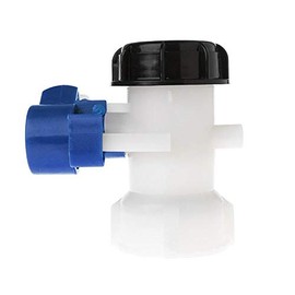 Universal IBC Water Tank Adapter, IBC Container Outlet Control Valve DN40 Plastic 62mm Butterfly Valve