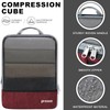 Prezon Compressible Packing Cubes for Organising Your Travel Luggage, Compression
