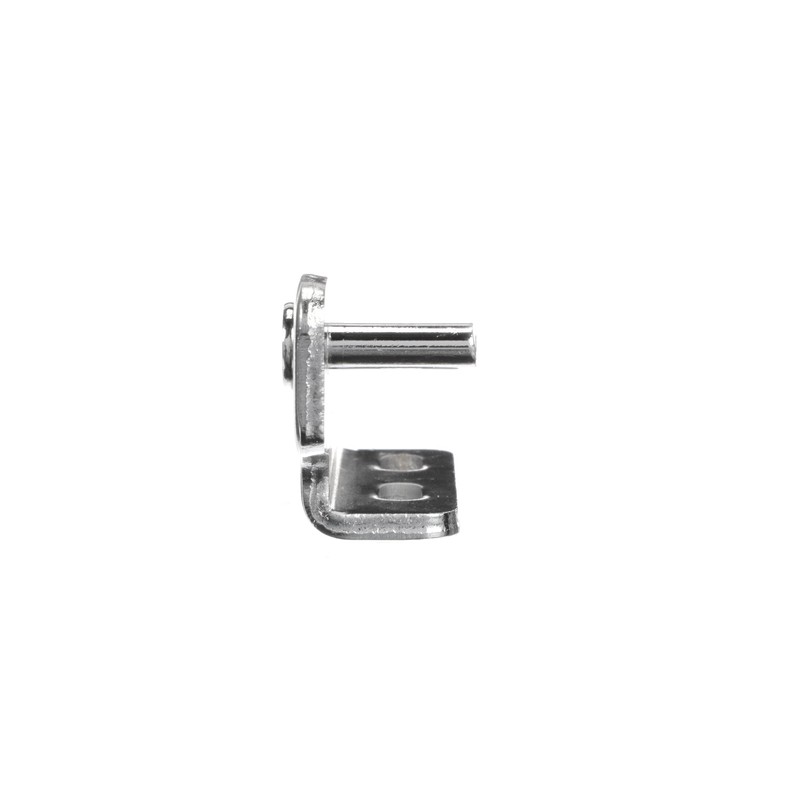 Chrome Plated Steel Right Hand Horizontal Pivot Bracket with Horizontal