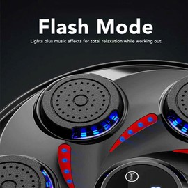 Adjustable Smart Music Boxing Machine with, Wall Mounted Punching Target with Gloves for Kids Adults Home Gym