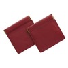 Pack of 2 Visconti Leather Snap Top Purses CP7 Red