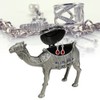 Alloy Cute Animal Jewelry Storage Box Organizer Rhinestone Inlaid Gifts
