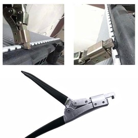 Radiator Repair Tool, Radiator Pliers Set, Alloy Radiator Clamp Pliers, Radiator Tab Lifter Plier and Tab Closing Plier for Condenser, Evaporator Maintenance