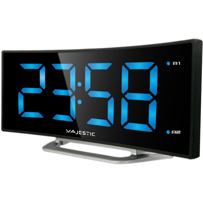 Majestic SVE 234 Alarm Clock with Large LED Display 1.85