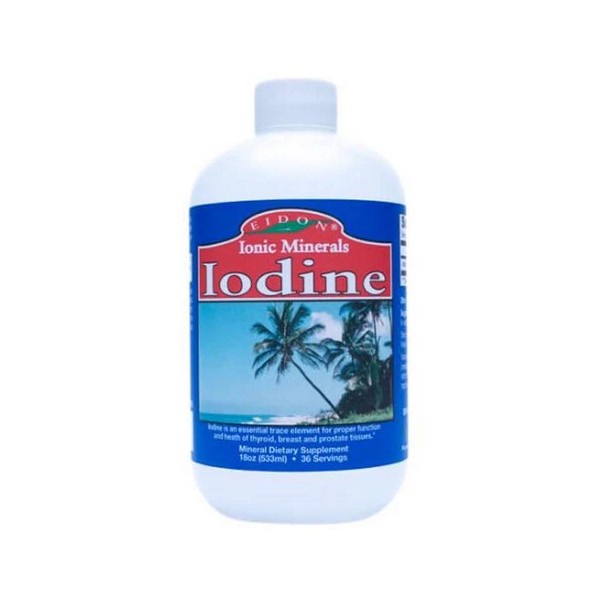 Eidon Ionic Minerals Iodine 18 Oz By Eidon Ionic Minerals