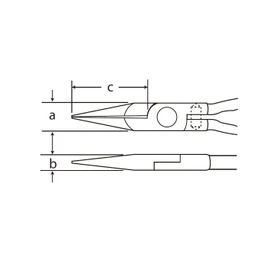 [MUROMOTO TEKKO] Merry M10-150 Miniature Long Needle Pliers (M10-150)