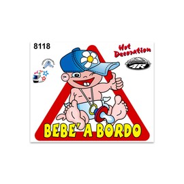 Quattroerre 8118 Sticker Baby on Board Table