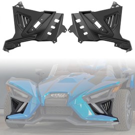 LDETXY Front Lower Accent Panel Kit for Slingshot 2020-2023, Painted Lower Daytime Running Lights Trim Panel Upgrade Kit for Polaris Slingshot S SL SLR R LE 2020-2023 Exterior Accessories (2PCS)