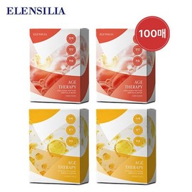(Shinsegae Live Shopping) Ellen Sila Age Therapy Mask Pack 4 Boxes (100 Sheets) / (신세계라이브쇼핑)엘렌실라 에이지테라피 마스크팩 4박스 (100매)