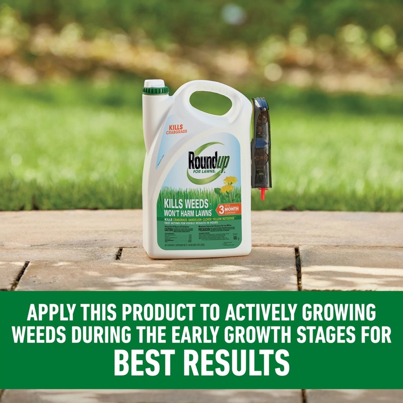 Roundup for Lawns₁ Ready-to-Use with Trigger Sprayer, Tough Weed Killer