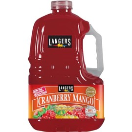 Langers Cranberry Mango Juice Cocktail, 3L (Pack of 4), 101.4 Fl Oz (Pack of 4)