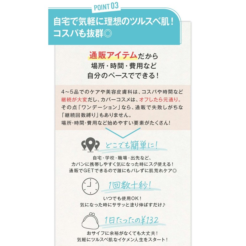 ONEdation Yuya Tegoshi Onedation 15g 6-in-1 BB Cream Men's Foundation