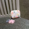 PHOEACC Cute Airpod Pro 2 Case Aesthetic Flower with Keychain