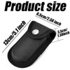 2Pcs Nylon Pocket Knife Sheath, Folding Knife Belt Sheath with