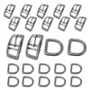 Regal Dog Products 1" Inch Double Bar Buckle and Matching