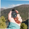 Sosoport 2pcs Detachable Compass for Watch Portable Camping Compass Outdoor