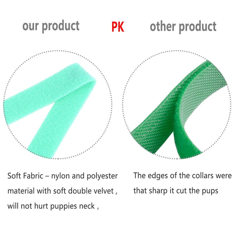 Whaline 15 Colors Puppy ID Collars Whelping Dog Band Newborn