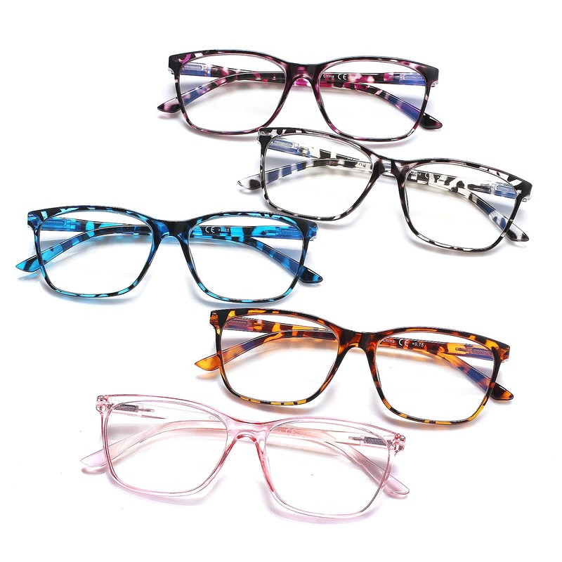 SIGVAN Ladies Reading Glasses Blue Light Blocking Spring Hinge Fashion