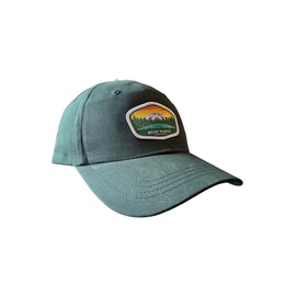 Washington Mount Rainier Dad Hat - Outdoor Adventure Cap for Men and Women (Green)