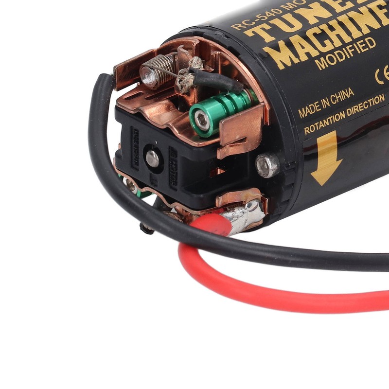 RC Car Motor Gearbox Kit External Carbon Brush 540 Brushed