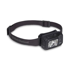 BLACK DIAMOND Storm 500-R Rechargeable LED Headlamp, Waterproof and Dimmable for Camping, Hiking, Running, Hunting, Work with Red Light Headlamp Mode, Black