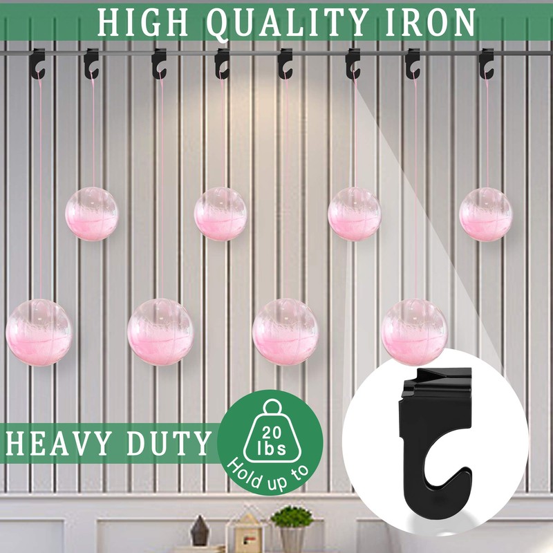 20 Pieces Metal Drop Ceiling Hooks Stainless Steel Ceiling Hanger