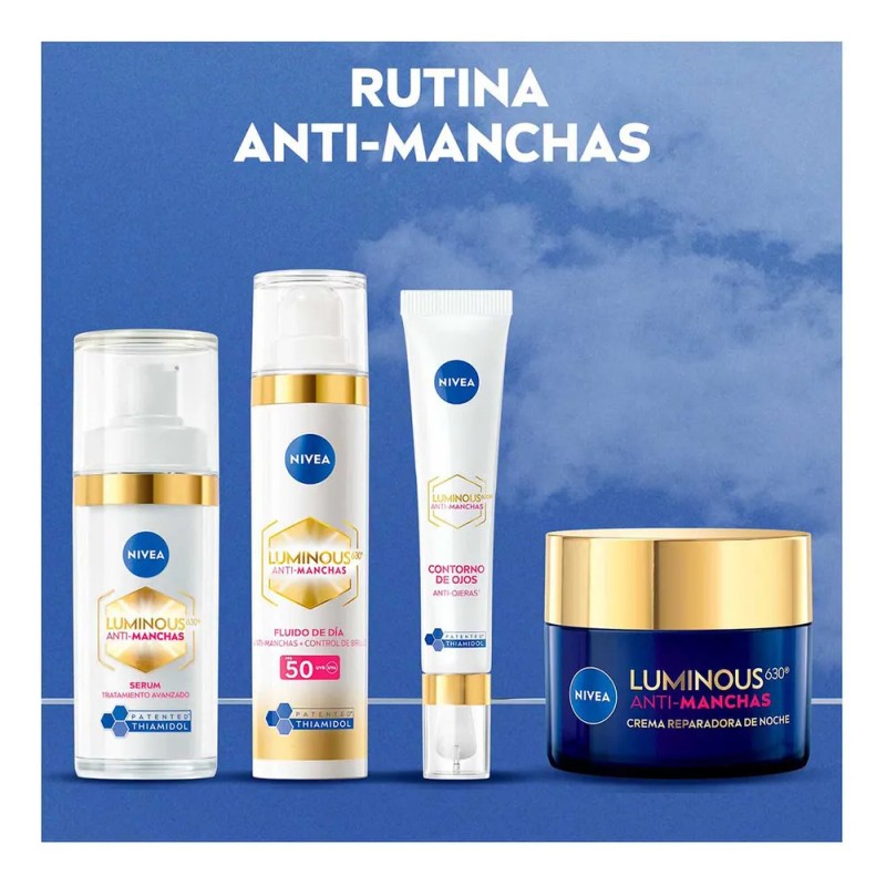 Contorno De Ojos Nivea Luminous Ácido Hialurónico 15ml