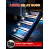 ALDST Solar Powered RV Step Lights, Wireless No Drill Outdoor