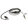 vhbw Audio AUX Cable Compatible with Shure SE215, SE315, SE425,