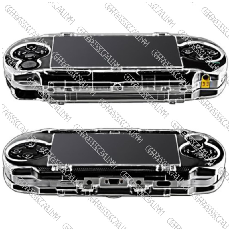 GRASSCALM PSP フルカバー ハードシェルケース PSP1000 用 透明 クリア 画面保護 落下防止
