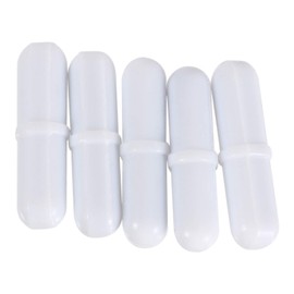 Iplusmile PTFE Magnetic Stirrer Mixer Bar - 5PCS Laboratory Stirring Rod, Plate Magnet Stick, Spinning Mixing Bar for Lab